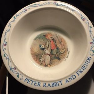 Vintage melamine by Eden Peter rabbit and friends